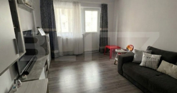 Apartament 4 camere, etaj 1, decomandat, complet mobilat și