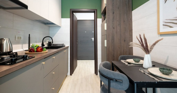 Plaza Residence - prima inchiriere - garsoniera mobilata și