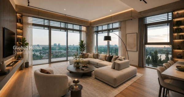 Apartament 4 Camere | UP-site Floreasca | Vedere Lac | Teras