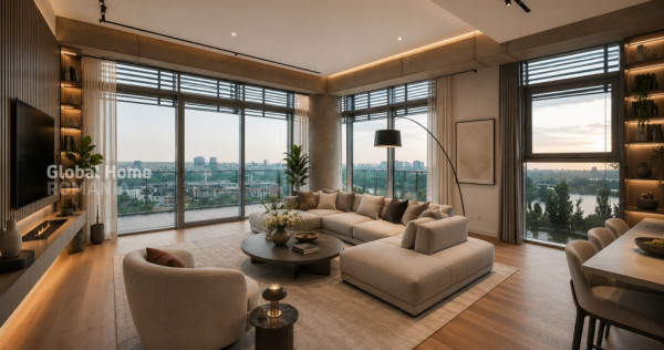Apartament 4 Camere | UP-site Floreasca | Vedere Lac | Teras