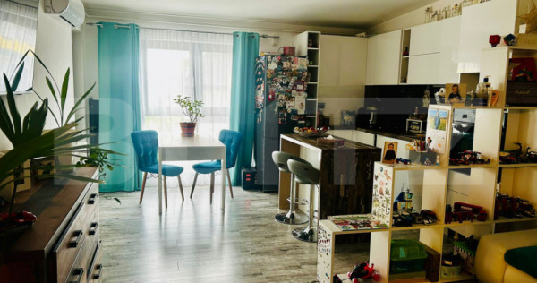 Apartament cu 2 camere, 56mp, balcon 6mp, parcare inclusa, l