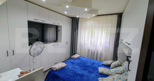 Apartament 2 camere, decomandat, etajul 2, zona Cetate