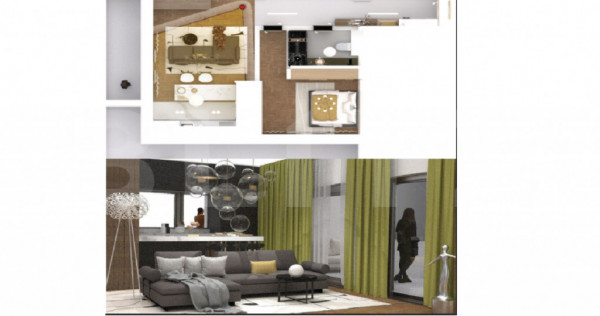 Apartament 2 camere, 83.62 mp, ansamblu 0% Comision Achiziț
