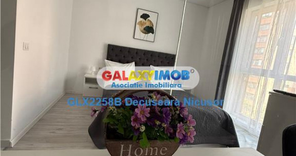 Garsoniera Mobilata Utilata in Militari Residence 380 Euro