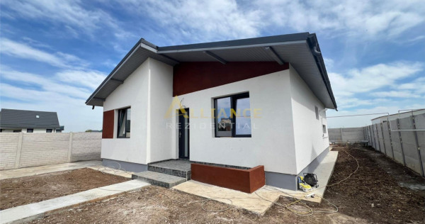 Casa individuala - 3 camere--90 mp utili -Teren 427 mp