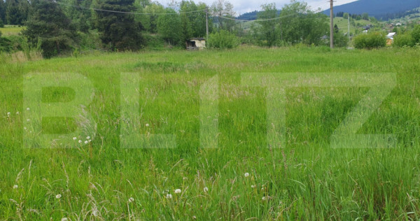 Teren intravilan, 2411 mp, zona Saru Dornei - Vatra Dornei