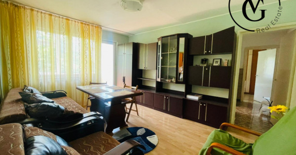 Apartament 3 camere - zona Tomis Nord - centrala proprie