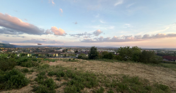 Teren de v&acirc;nzare, 850 mp, priveliște panoramică, zona Val
