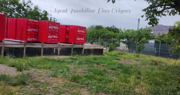 Teren pregatit pentru constructie in Golesti 500mp
