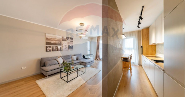 Apartament cu 2 camere, parcare și design premium
