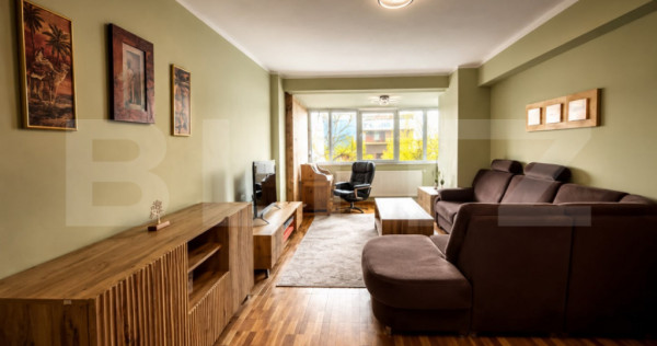 Apartament 3 camere, 90 mp, decomandat, 2 băi, zona Fabric