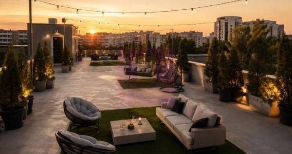 Unirii-Camera de Comert, Rooftop-Penthouse scara privata-...
