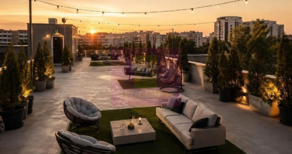 Unirii-Camera de Comert, Rooftop-Penthouse scara privata-...