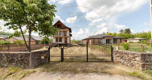 Casa +teren 1093 mp Domnesti-Arges cu o panorama superba!