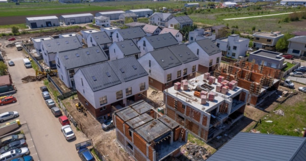 Vile moderne in complex rezidential - Otopeni Mega Image
