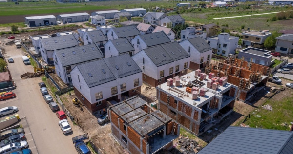 Vile moderne in complex rezidential - Otopeni Mega Image