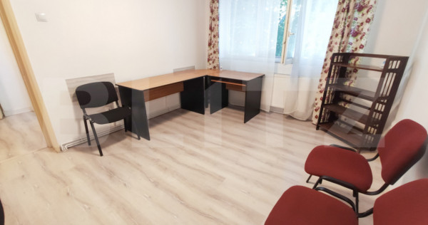 Spațiu birou 30 mp, 2 camere, balcon, zona Centrală - Trib