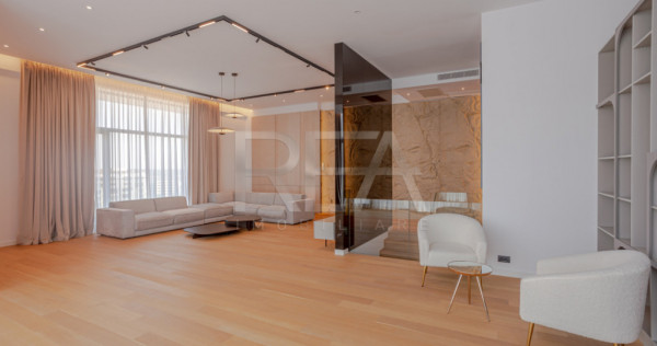 Duplex 310 mp, 4 camere + dining, One Herastrau Towers