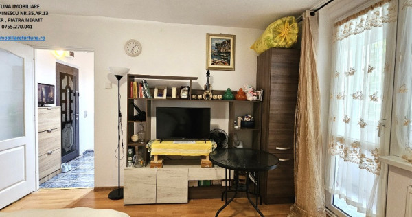 Apartament 2 camere parter+balcon mare+boxa in proprietate,Sc.nr.8P.Nt