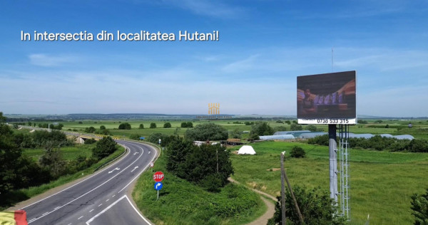 Teren Intravilan 5500 mp de Inchiriat Intersectia Hutani Su