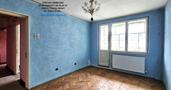 Apartament 2 camere, etaj 4 acoperit cu pod, zona Scoala nr.4,Precista
