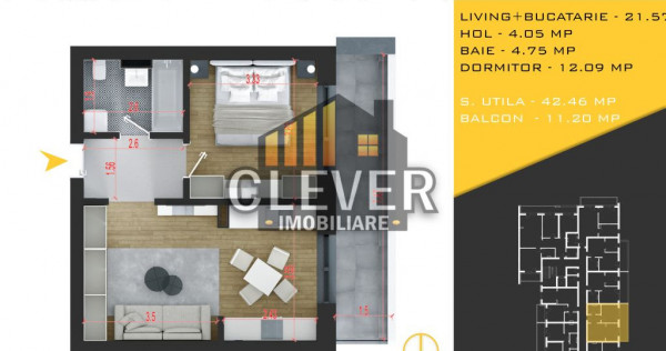 Apartament 2 camere zona Pallady Metrou Teclu Comision 0