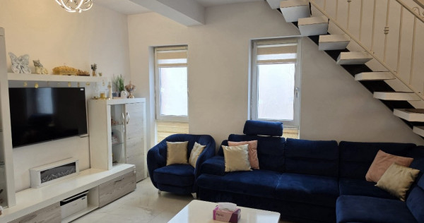 Penthouse 3 camere, 2 băi, 2 parcări, 91,2 mp, Giroc, central