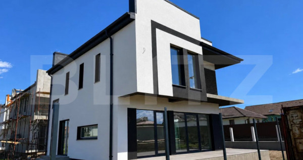 Casă individuală nouă | 128 mp | Teren 417 mp | Cartier I