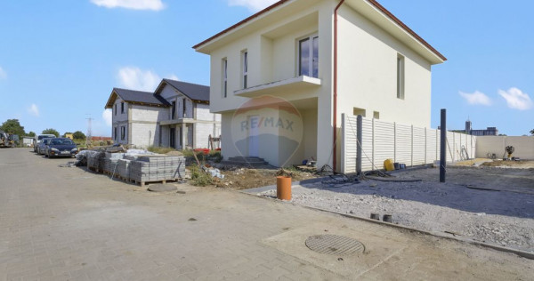 Casă finalizata model Andromeda de vanzare zona 6 Vanatori