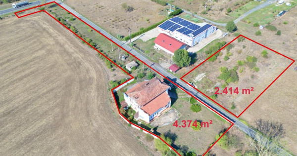 De v&acirc;nzare &bdquo;Casa Albă&rdquo;, orașul Pecica, jud. Arad
