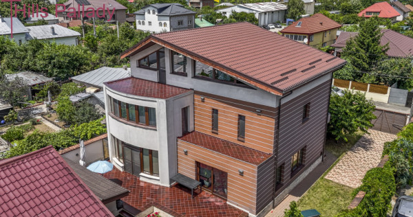 Vila moderna P+1+M Th. Pallady-Ikea-Hills*Catelu*285 mp util