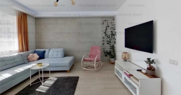 Apartament decomandat, modern, spatios, mobilat, utilat, Sanpetru!
