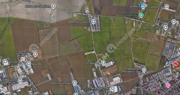 Teren intravilan pretabil blocuri 26137 mp in Sibiu/Calea Su