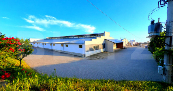 Proprietate industrială, hale 4.200 mp, teren 11.000 mp, zo
