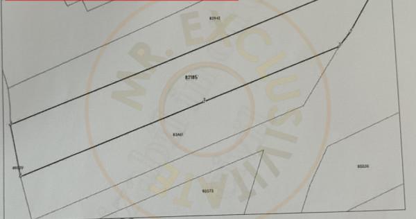 Teren de vanzare in Comuna Bradu &ndash; 1.374 mp | Deschidere 1