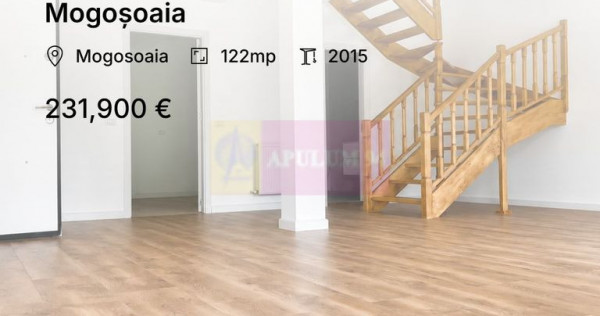 Duplex 4 camere , curte 250 mp, Mogoșoaia