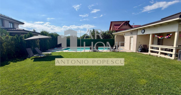 Casa 5 camere, ansamblu rezidential cu piscina, in Paulesti