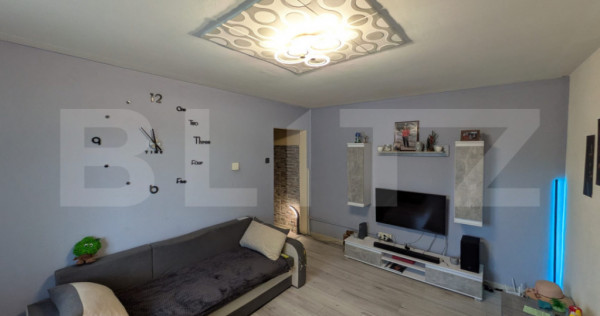 Apartament de 2 camere, 40 mp, complet mobilat si utilat, zo