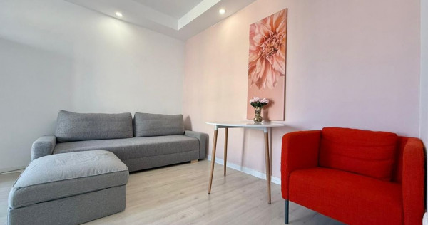 COSMOPOLIS - Apartament cu 2 camere, mobilat si utilat.