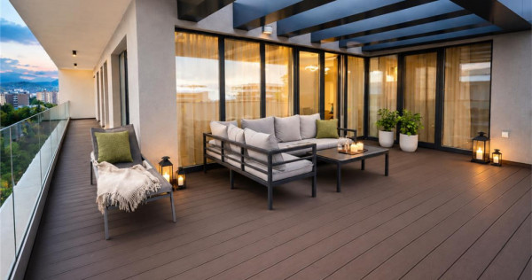 Premium Penthouse,echipat,parcare subterana,50 mp terasa,Qua