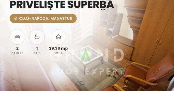 2 camere DECOMANDAT | Priveliște superbă | Investiție ide