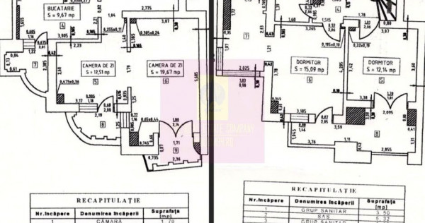Vanzare duplex 4 camere Unirii-Splai
