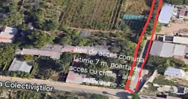 Teren intravilan Galați filesti sat str. colectivistilor 939mp