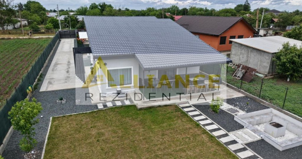 Casă individuală modernă l&acirc;ngă lac | Teren 755 mp