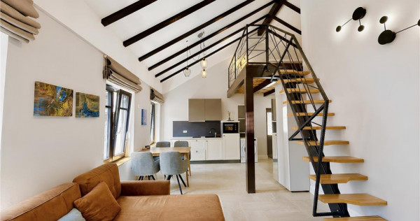 Apartament tip loft cu terasa si incalzire in pardoseala
