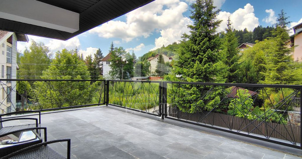 Mobilat utilat integral MODERN | Terasa 36 mp | Predeal