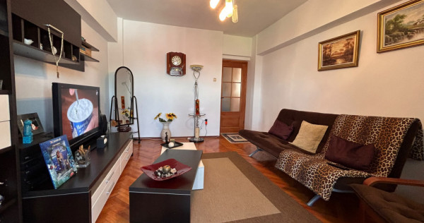- Apartament Ultracentral, 2 camere suprafata 62mp,mobilat u