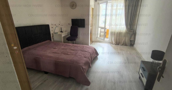 Garsoniera spatioasa, etaj 5/8, mobilata, utilata, zona Grivitei!