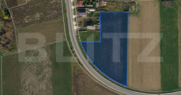 Teren de v&acirc;nzare, 7012 mp, zona Balta Blondă