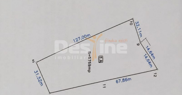 Teren industrial suprafata 5759 mp, Calarasi, DN3B